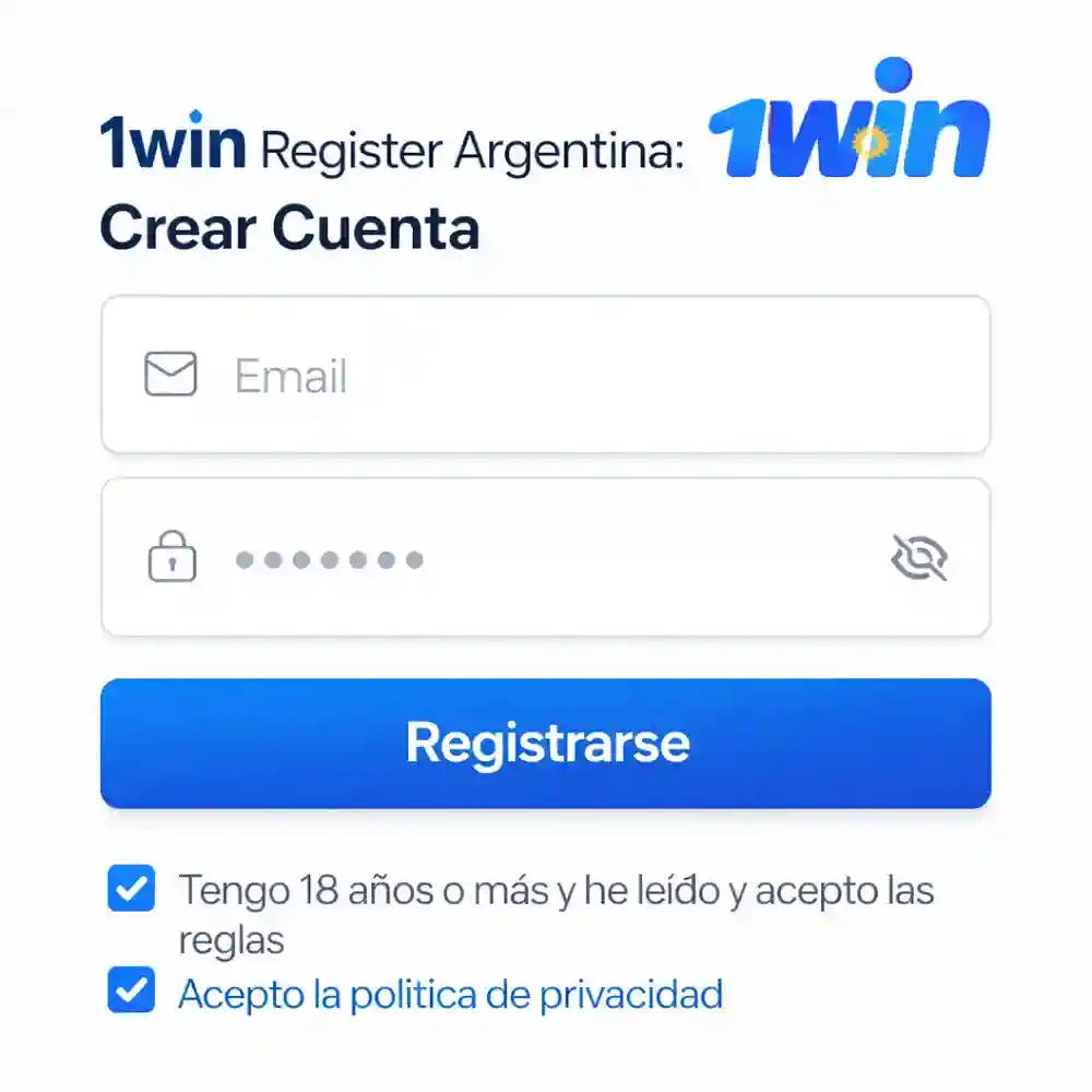 1win Register Argentina: Crear Cuenta