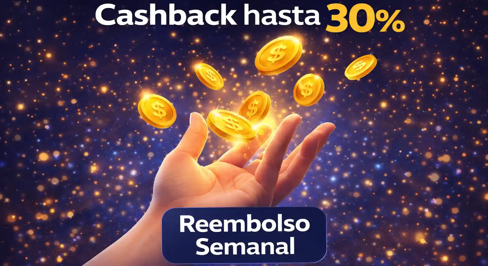 Cashback hasta 30%