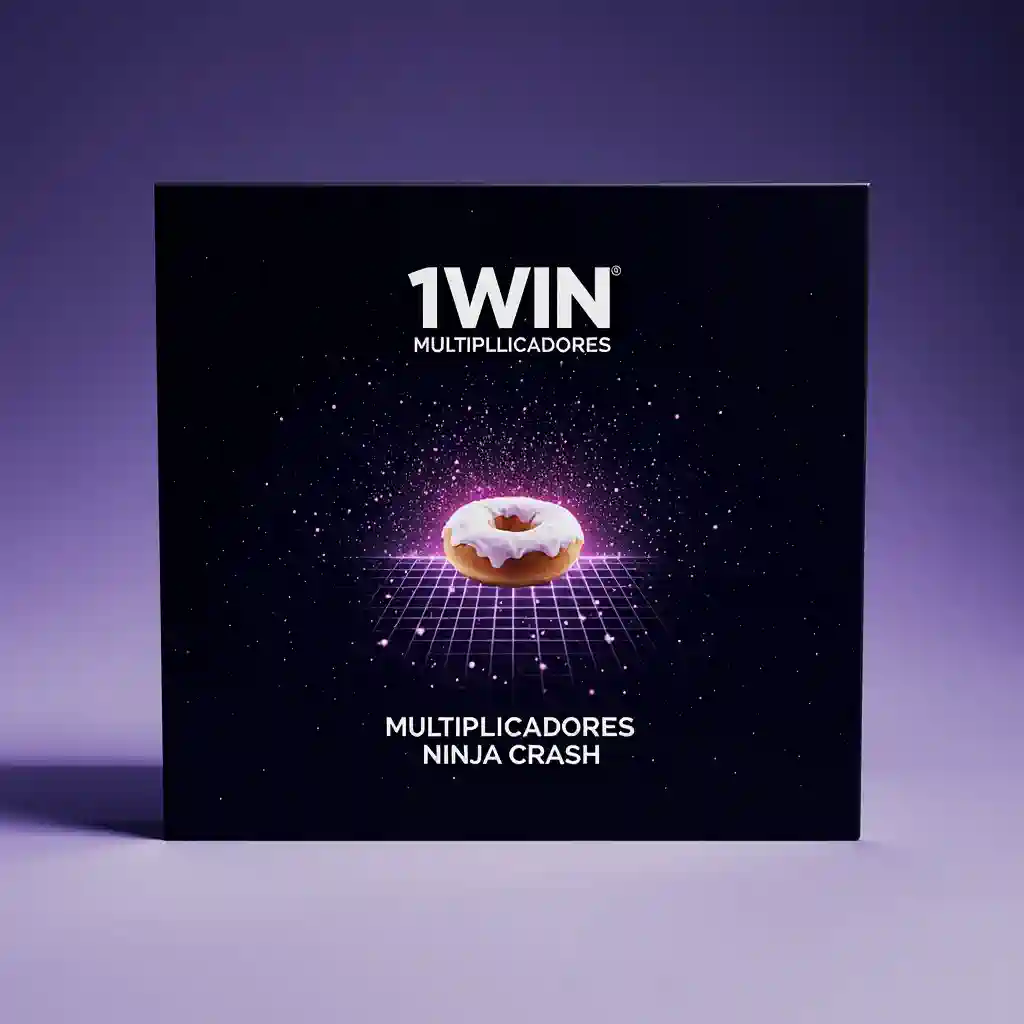 Ninja Crash en 1Win: 1–2 dulces x1.5–x3 (bajo), 3–5 x3–x10 (medio), 6–10 x10–x50 (alto), 10+ x50+ (muy alto); riesgo aumenta con cortes consecutivos